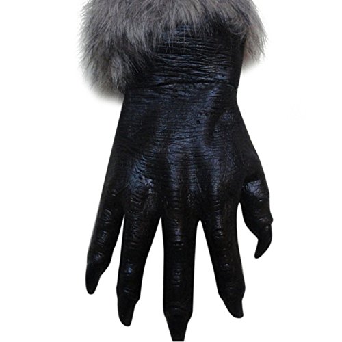 Winfa Wolf Hand Gloves Halloween Decorations