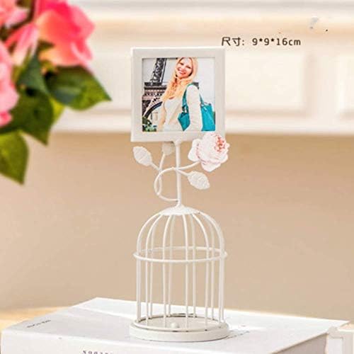 rmdfz Candle Holder Simple European Wrought iron bird cage European candlestick romantic candlelight dinner decoration butterfly candle holder wedding horse wind lamp