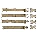 5.11 Tactical Rush Tier Strap System, Quick Connect/Disconnect, High-Impact Buckle, Sandstone, 1 SZ, Style 56957