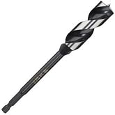Wood Owl 3/4 Diameter x 6 1/2" OverDrive Fast Boring Ultra Smooth Auger Brad Point Boring Bit 03702