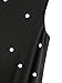 ROMWE Women's Summer Sundress Floral Printed Sleeveless Casual A Line Dress Black M