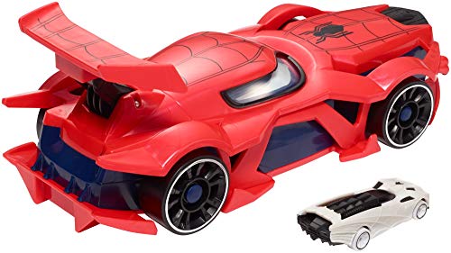 3 Hot+Wheels+Spider+Man+Launcher+Exclusive