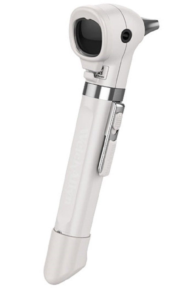 Welchallyn 22870-WHI Pocket LED Otoscope - Snowberry with handle