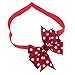 10PC Babys Headband Hairband, Misaky Elastic Wave Point Bowknot