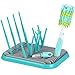 Syntus Bottle Drying Rack Silicone Bottle Cleaning Brush Bottle Dryer Holder for Feeding Bottles Accessories