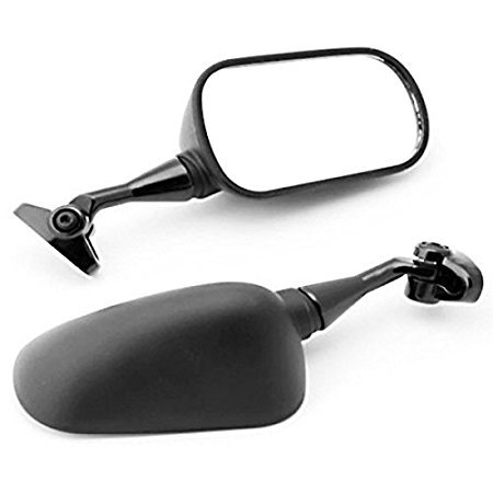 OKSTNO Motorcycle mirror for Honda CBR 954 RR / 929 RR 2000-2003 Black OEM Stock Style Racing Mirrors - Left & Right Set