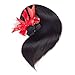 Brazilian Straight Virgin Hair 3 Bundles 8A 100% Unprocessed Human Hair Bundles Remy Hair Natural Color (14 16 18)