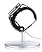 Just Mobile Lounge Dock Aluminum Designer Angle-Adjustable Charging Stand for Apple Watch - Retail Packaging