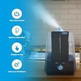 RAM Ultrasonic 5L Humidifier for Bedroom Large Water Tank Auto Shut Off view 4