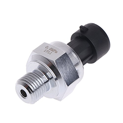 Qisuw Pressure Sensor-G1/4" Inch 5V 0-0.5 MPa Pressure Transducer Sensor Oil Fuel Diesel Gas Water Air