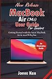 MacBook Air (M1) User Guide for Seniors: Getting