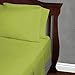Cosy House Collection Everyday 1500 Series Bed Sheet Set - Ultra Soft & Cool Hotel Bedding - Deep Pocket - Wrinkle, Stain and Fade Resistant - 4 Piece Set (Cal King, Lime Green)