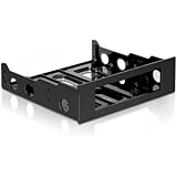 DELOCK ZU FDD Einbaurahmen 8.9cm 3.5Zoll Kunststoff schw.