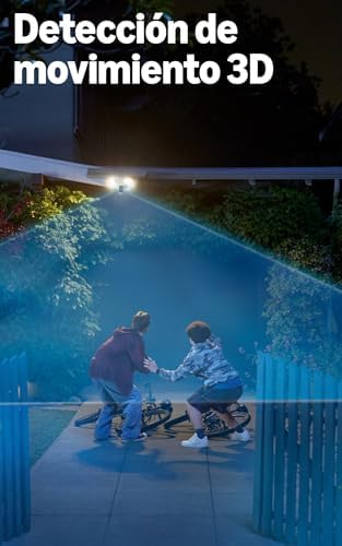 Câmara Pro com Holofotes (Floodlight Cam Pro, última geração) | Câmara de Segurança Exterior | Retinal 4K, zoom 10x, holofotes de 2000 lúmens | Teste gratuito de 30 dias do plano de subscrição Ring