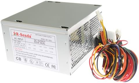 SILENT 500W ATX Power Supply Unit PSU Quiet PC Computer New 24 Pin