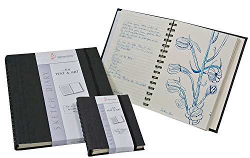 Hahnemuhle Sketch Diary A5 (8.3x5.8 inches) 120gsm 60 Sheets/120 Pages