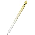 Stylus Pen for iPad 9th&10th Generation-2X Fast Charge Active Pencil Compatible with 2018-2024 Apple iPad Pro 11"/12.9"/M4, iPad Air 3/4/5/M2, iPad 6-10, iPad Mini 5/6 Gen-Gradient White Yellow