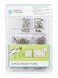 Martha Stewart Crafts Stamp Around the Page Flourishes and Leaves Set