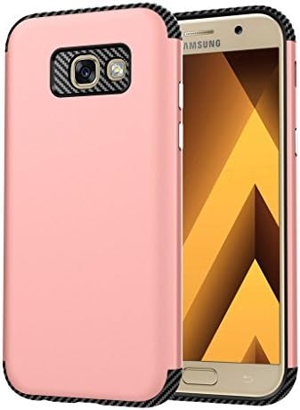 Galaxy A5 2017 Case, ARRYNN Slim Fit[Lightweight]Anti-Scratch Shockproof Dual layer Protective Bumper Case for Samsung Galaxy A5 2017(Rosegold)