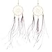 JOUDOO Handmade Dream Catcher Car Rear View Mirror Pendant Charm Home Accessories GJ014 (Grey)