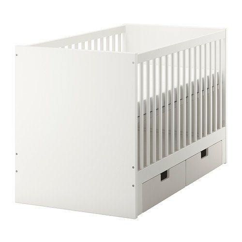 Dream On Me 5in1 Brody Convertible Crib with Changer, Pebble Grey 620
