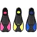 A Point diving Fins Full Foot Snorkeling Light Swim Fin Frog Shoes Short Training Flippers for Adults Men Women Kids