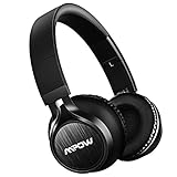 Mpow Thor Bluetooth Headphones On Ear, 40mm Driver Wireless Headset Foldable with Mic, Wired and Wireless Headphones for Cell Phone/TV/PC