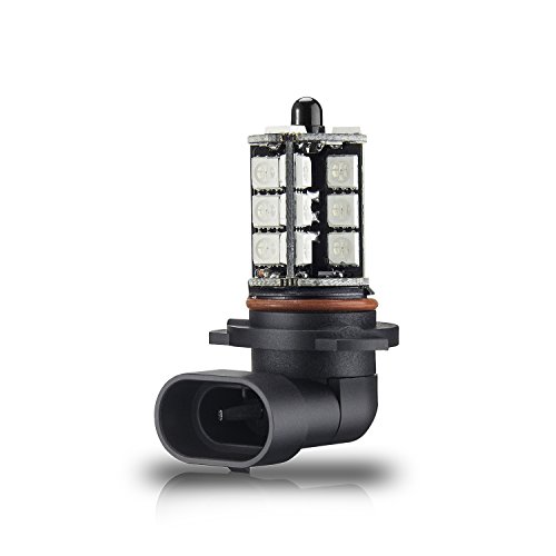 YIJINSHENG 2PCS 27SMD 12V multi-color RGB 5050 HB3 9005 LED Replacement fog lights reversing lights with Headlight Bulb remote Control (9005(HB3))