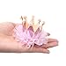 Honbay 2PCS Princess Crown Pearl Hairpins Hair Clips Barrettes Hair Accessories