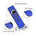 [2 Pack] Silicone Protective Case Compatible with Fire TV Stick 4K Remote (Blue and Purple)