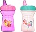 The First Years Soft Spout Sippy Cup - 9oz, 2 pack, Ladybug and Butterfly
