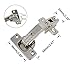 1 pair 135 Degree Corner Kitchen Cabinet/Cupboard Folded/Folden Door Hinges For Combination With Screws