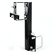 Red Hound Auto Easy to Mount RV Tire Carrier for 4 Inches or 4.5 Inches Bumper on Travel Trailer or RV Rear Cargo Folding Spare Wheel Holder Stand