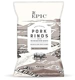 EPIC New Artisanal Pork Rinds Snack 2.5oz (Sea Salt & Pepper, 2 Pack)