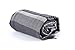 Runtlly Men's Winter Cashmere Scarf Stripes Warm Soft Scarves with Tassel Luxurious Winter Scarf For Men Women(Gary)