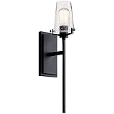 Kichler Alton 1 Light Wall Sconce in Black