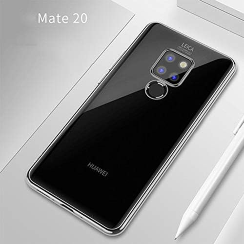 JLZS Huawei Mate 20 Mobile Phone Case Mate 20 Pro Silicone Drop Protection Cover (Color : Clear, Size : Mate 20 Pro)