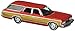 Johnny Lightning 1: 64 Mijo Exclusives - Classic Gold - 1973 Chevrolet Caprice Wagon Diecast Vehicle