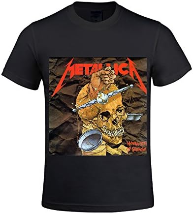 Metallica Harvester Of Sorrow Men T Shirts Crew Neck Custom Black