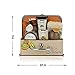 Essence of Luxury Spa Gift Basket Bath Set! PURE Spa Basket Natural Skin Care Gift Set Makes Best Mothers Day Gift for Women & Holiday Gift Baskets! (Kiwi)