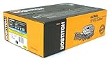 BOSTITCH C4R80BDG Thickcoat Round Head 1-1/2-Inch by .080-Inch by 15 Degree Ring Shank Coil Sliding Nail (4,200 per Box)