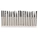 20 Pieces 1/8' Tungsten Carbide Rotary File Bit for Wood Carving, Drilling and CNC Router Engraving