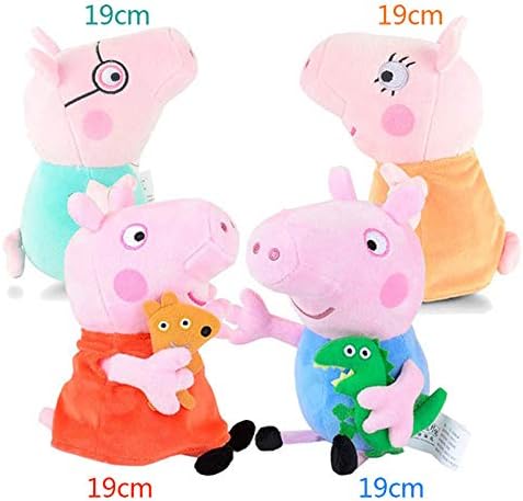 AquaMesto Movies & TV - Genuine Family Plush Toys Peppa George Pig Family Toys for Children Hobbies Dolls & Stuffed Plush Toys New Year Gifts 1 PCs