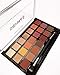Profusion Cosmetics 21 Shade Eyeshadow Palette Collection & Brush, Siennas