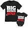Rock N Roll Siblings Shirts for Big Brother / Sister Little Brother / Sister Set