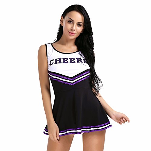 Cute Cheerleader Halloween Costumes for Girls & Women