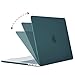 MOSISO Plastic Hard Shell & Keyboard Cover & Screen Protector & Storage Bag Compatible with MacBook Pro 15 inch, Pure Teal