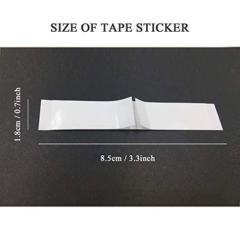 Double sided Medical Grade Clothing tape Body Strips for Woman - Keep Your Clothing Fastened (20 Strips)