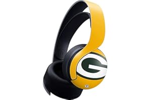 Skinit Decal Gaming Skin Compatible with Pulse 3D Wireless Headset for PS5 - Officially Licensed NFL Green Bay Packers Large Logo Design