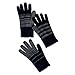 Verloop Trio Touchscreen Gloves / Texting Gloves Warm Knitted - Black/Gray,One-Size